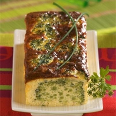 Flan de brocolis