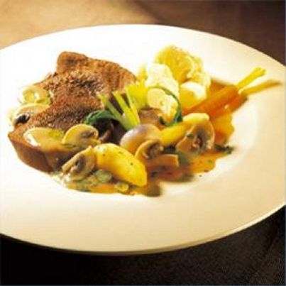 Langue de boeuf sauce piquante