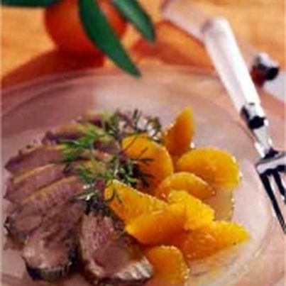 Magret de canard aux clémentines de Corse