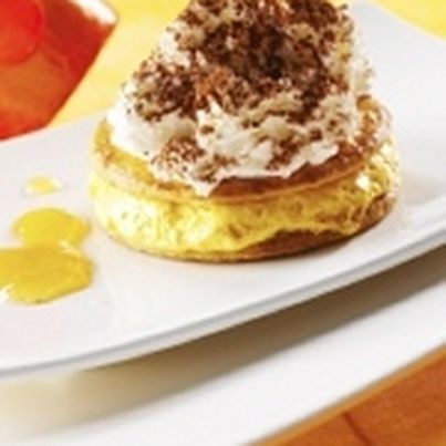 Millefeuille 1905 Chocolat, passion et coulis d'abricot