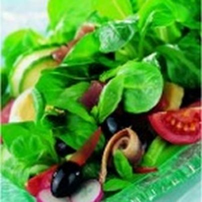 Niçoise à la mâche, façon nantaise