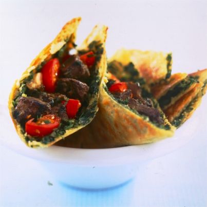 Foie d'agneau en croûte persillée façon tacos