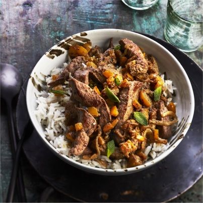 Foie de veau à l'indienne