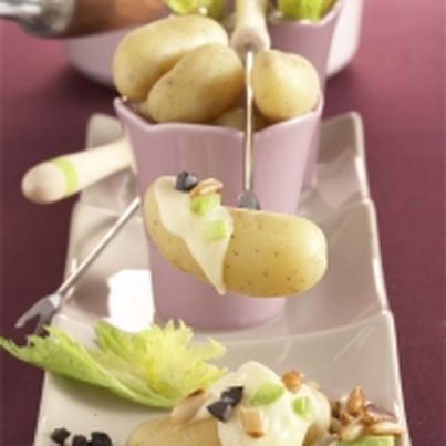 Fondue de Fine de Ratte du Touquet au vacherin