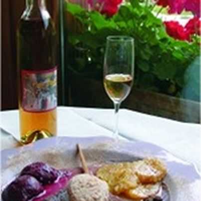 Assiette d'hiver à la liqueur de pain d'épices