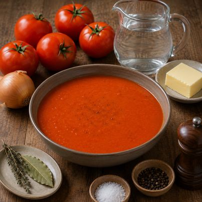 Potage aux tomates