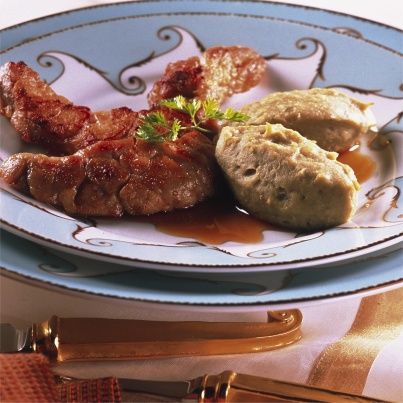Ris de veau croustillants, arômes de Bière de Noël, miel et purée d'artichauts