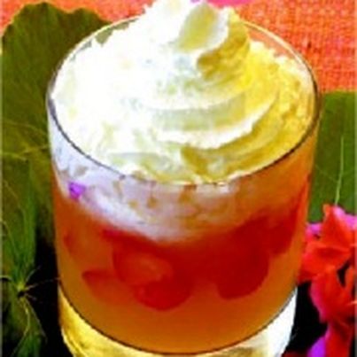 Soupe de melon au pélargonium (géranium)