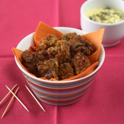 Nuggets de rognons de bœuf, sauce tartare