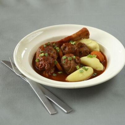 Pieds et paquets à la provençale (avec longue cuisson)
