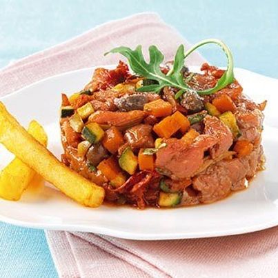 Tartare de noix de Veau de la Pentecôte