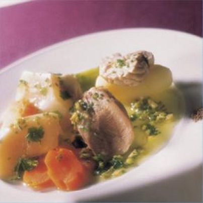 Tête de veau sauce ravigote