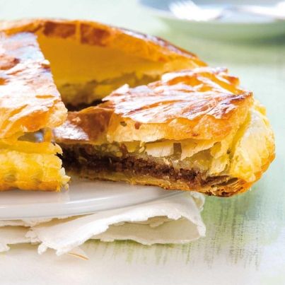 Galette des rois Chocolat et Carambar