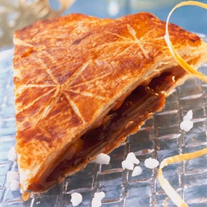 Galette des rois à la confiture de lait