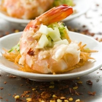 Cocktail de gambas façon Thaï