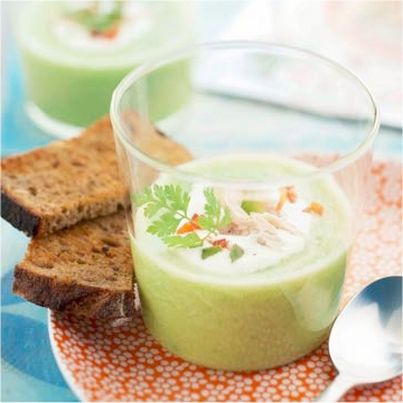 Gaspacho Concombre Poivron