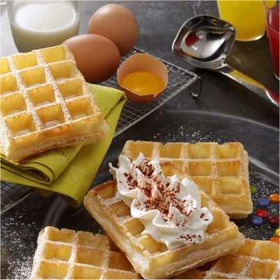 Gaufre aux oeufs
