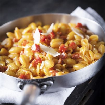 Gnochetti Sardi façon risotto au chorizo et safran