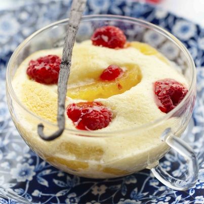 Gratin Framboise et Ananas