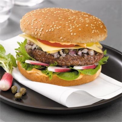 Hamburger aux radis