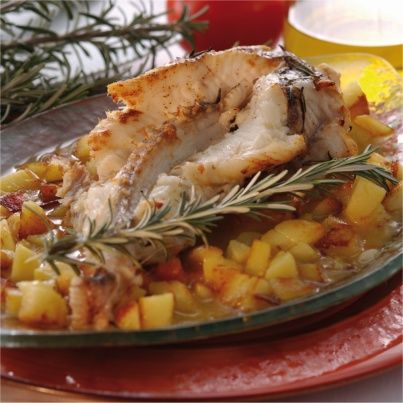 Gigot de lotte et fricassée de Princesse Amandine®