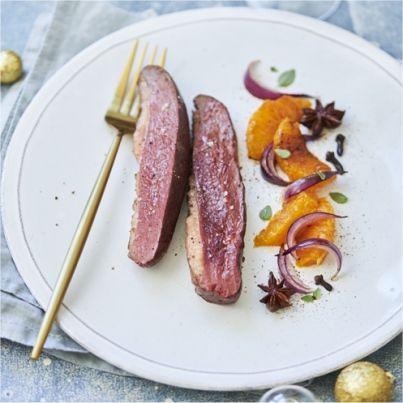 Magret de Canard à l'Orange et aux Epices