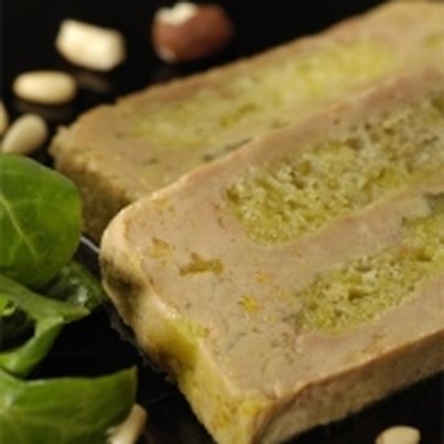 Marbré de foie gras au Banette briare et au miel