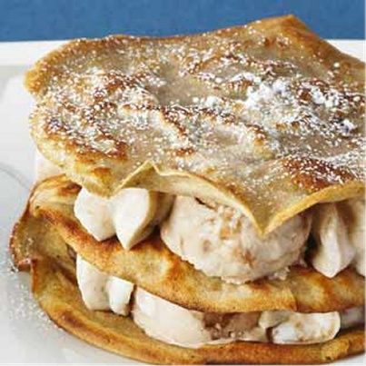 Millefeuille de crêpes sarrasin aux marrons