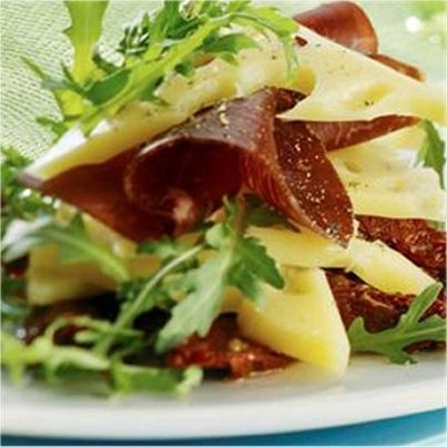 Millefeuille de verdure à l'emmental