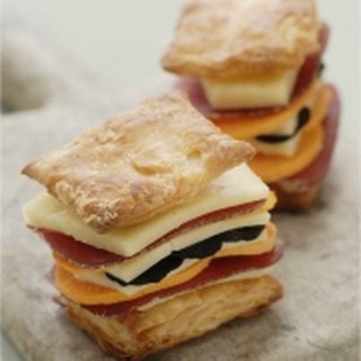 Millefeuille à picorer au Salers