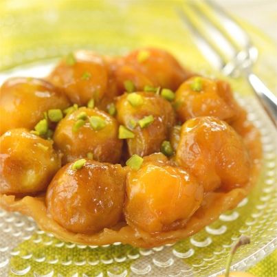 Mini-Tatins de Mirabelles de Lorraine