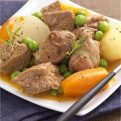 Navarin d'agneau de l'Aveyron IGP aux légumes de printemps