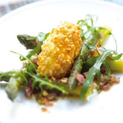 Œufs Frits aux Amandes