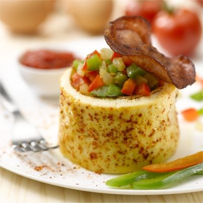 Omelette aux saveurs du Pays Basque
