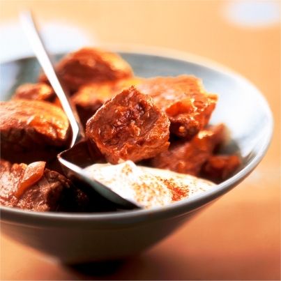 Onglet de veau au paprika