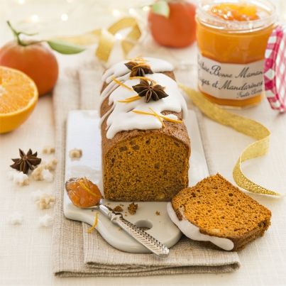 Pain d'épices à la confiture Oranges et Mandarines Bonne Maman