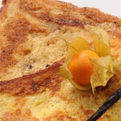 Pain perdu brioché à la vanille et cannelle