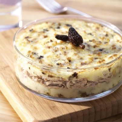Parmentier de Canard aux Morilles