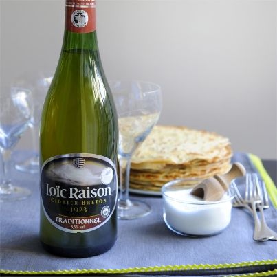 Pâte à Crêpes au Cidre