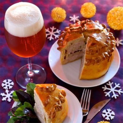 Pâté en croûte volaille et foie gras