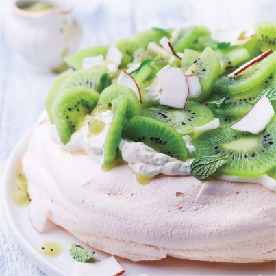 Pavlova au Kiwi de l'Adour
