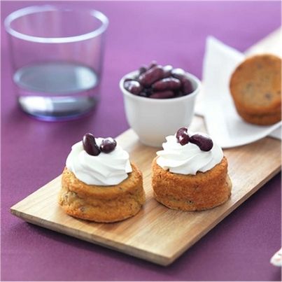 Petits Gâteaux de Haricots Rouges