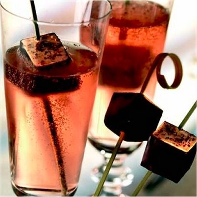 Plongeon de foie gras au chocolat