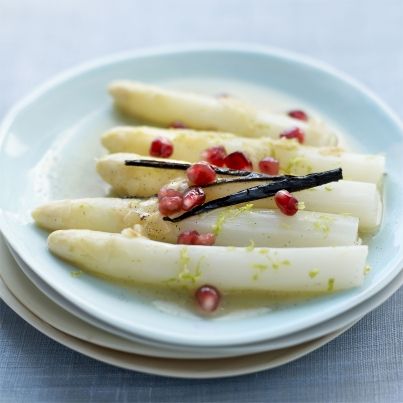 Poêlée d'asperges blanches des sables des Landes vanillées