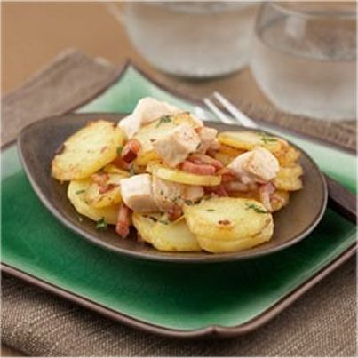 Poêlée de pommes de terre