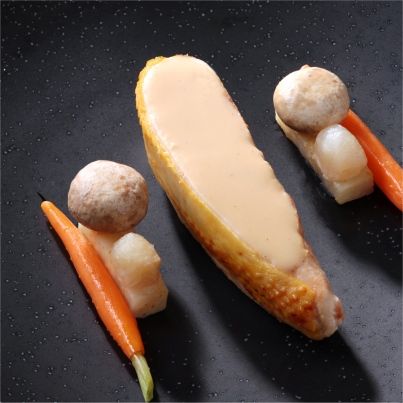 Poitrine De Volaille À La Creme Relevée De Sauce Tabasco® Chipotle