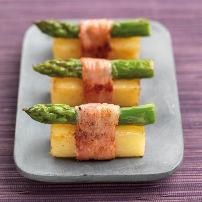 Princesse Amandine® en sushi d'asperge au lard