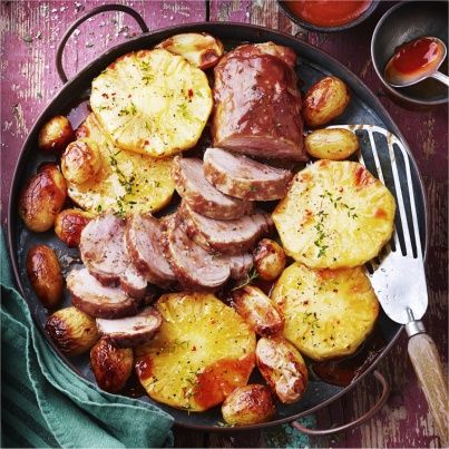 Porc Laqué à l'Ananas