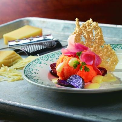 Purée de carottes au Beaufort