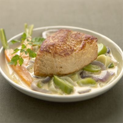 Quasi de veau à la réglisse